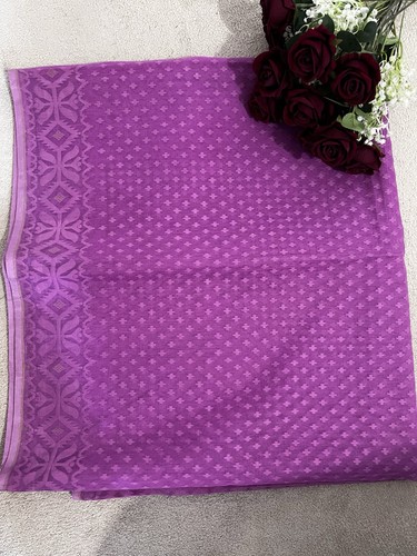 Jamdani saree with blouse 38 - jamdani,