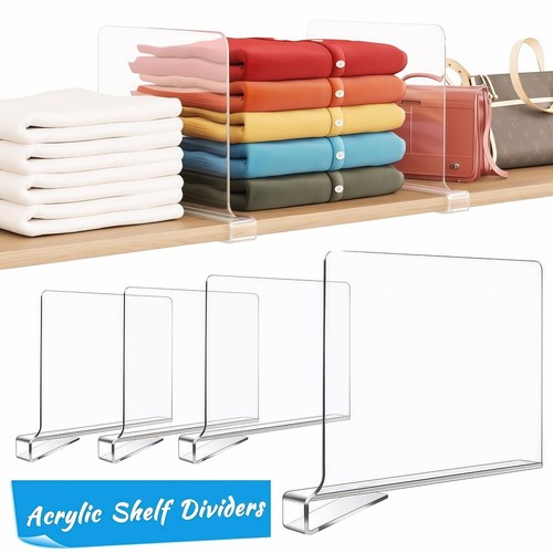 Clear acrylic shelf - acrylic, dividers