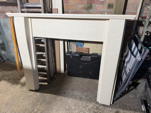 Fire surround stone effect - stone,