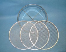 BONSAI STAINLESS STEEL SOIL SIEVE SET -  370mm - BONSAI TOOLS