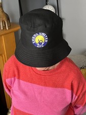 LEEDS UTD BLUE BUCKET HAT 70s