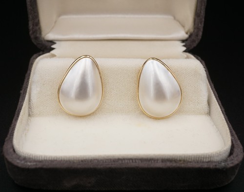 Estate 14k mabe pearl - 14k,