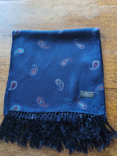Tootal paisley scarf navy blue - tootal,