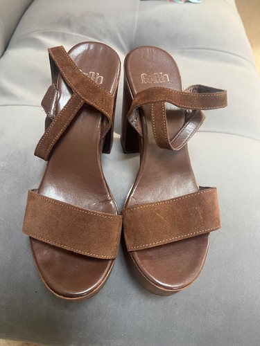 Ladies faith brown leather - brown,