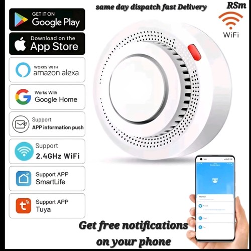 Tuya wifi smoke alarm fire - tuya,