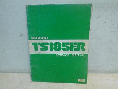 Suzuki ts185er genuine service - suzuki,