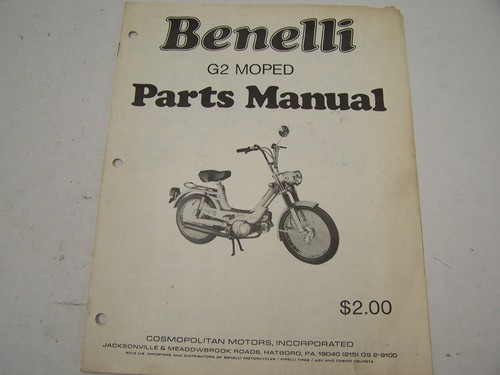 Benell moped 50cc original - g2,