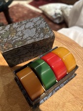 Bakelite Four  Shaped Napkin