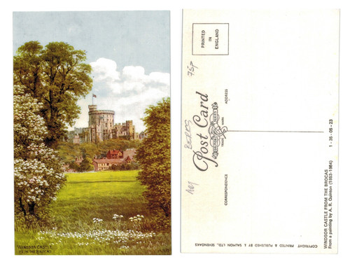 Vintage postcard windsor - vintage,
