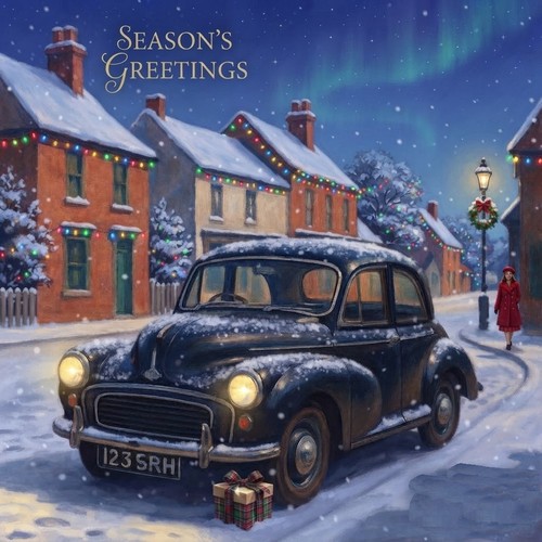 Morris minor classic car - classic,