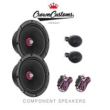 6.5 inch component/coaxial hybird speakers 200 watts Bassface IndyCX6 car audio