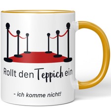 Roll up the carpet, I'm not