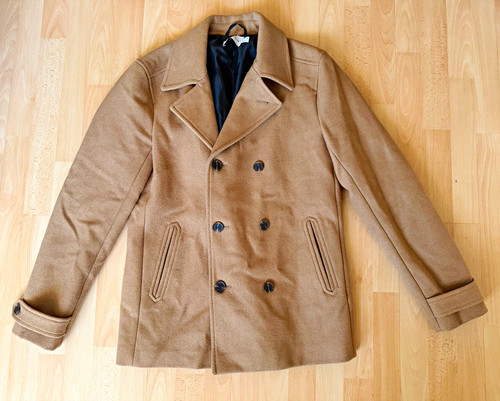 Topman men brown wool blend - topman,