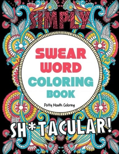 Swear word coloring book - swear, 40