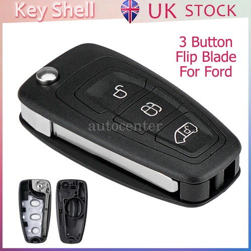Button remote flip key - 3, fob