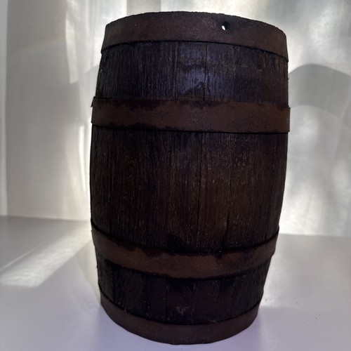Antique rustic wood barrel - rustic,