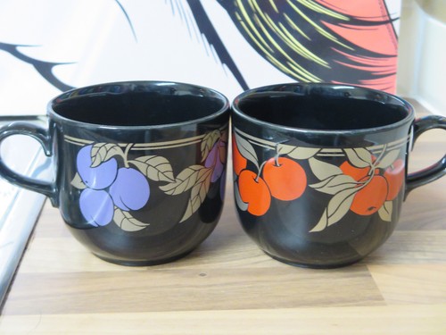 Pair vintage kiln craft - pair,
