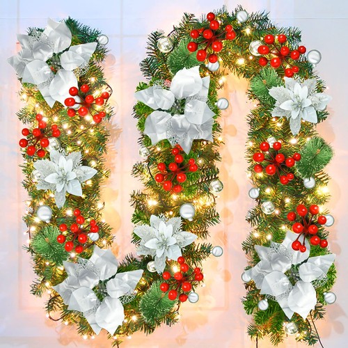 Pre lit artificial - pre-lit, christmas