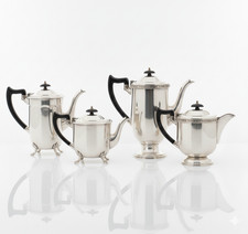 4pc Silver Plated Tea and