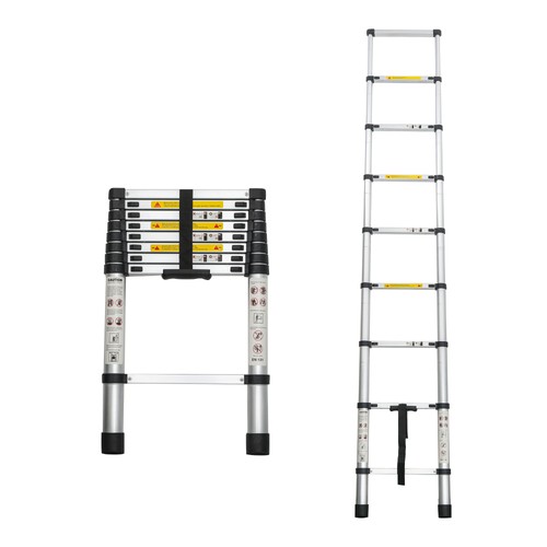 Telescoping ladder - 8.5, ft