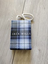 Jack Wills Cavalry Twill Soap on a Rope 300g | Classic Plaid Design | NEW (CJ)