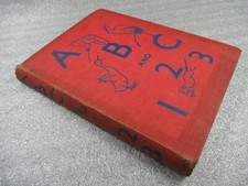 1942 "ABC and 123" Edited by Mrs Herbert Strang - Pictures Stories Puzzles