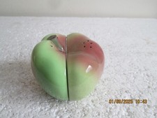 CERAMIC   CARLTON WARE APPLE    SALT & PEPPER  POTS   see des.