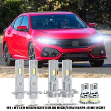 For Honda Civic MK8 Led White