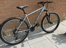 Carrera Valour Mens Mountain Bike - Grey (Medium) 18” Frame - Telford