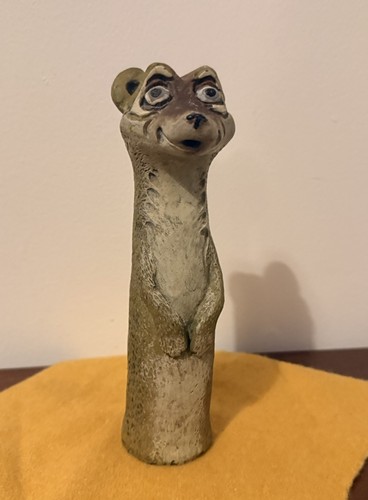 Heavy standing meerkat - standing,