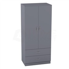 Modern Wooden Wardrobe 2 Door