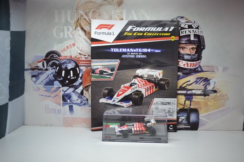 1984 toleman tg184 ayrton - toleman,