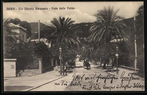 Nervi via vittorio emanuele - via,