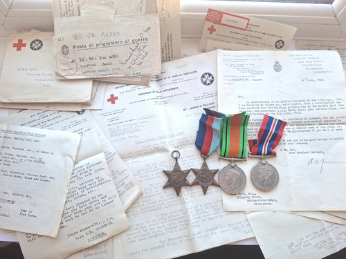 Ww2 army medals - ww2, medals,officer