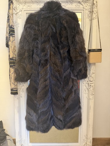 Real blue fox - fox, fur
