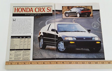 1988 HONDA CRX Si ORIGINAL