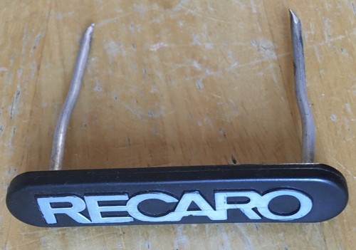 Genuine recaro chair badge - genuine,