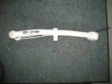 White Aluminum Frame from a Joovy Bicycoo Balance Bike