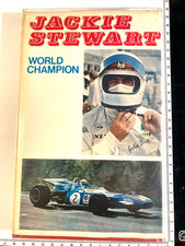 Jackie Stewart world champion Book By Eric Dymock. 1st Ed. 1970 VG/VG