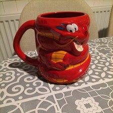 Disney Store Mushu Red dragon