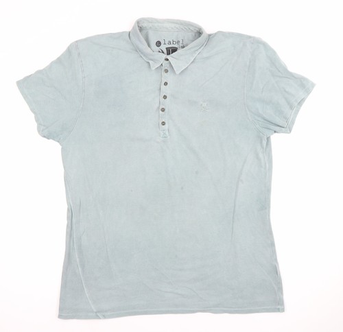 Label lab men blue - blue, cotton