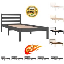Solid Wood Pine Bed Frame
