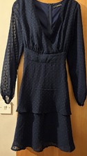 Quiz Navy Blue Dress Size 12