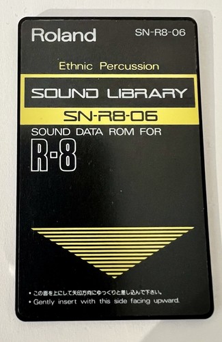 Roland 06 ethnic - roland, sn-r8-06