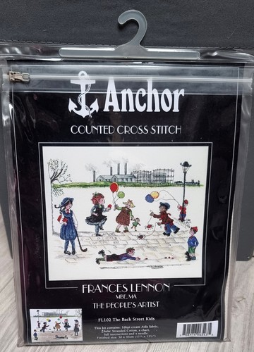 Anchor counted cross - cross, stitch
