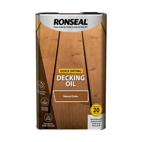 Ronseal quick drying decking - quick,