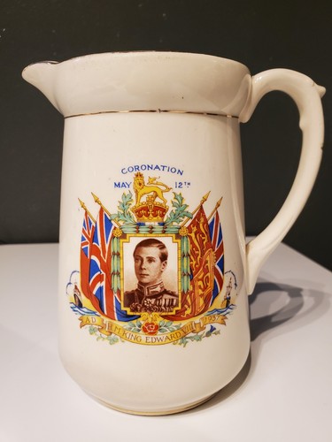 Edward viii coronation jug - coronation,