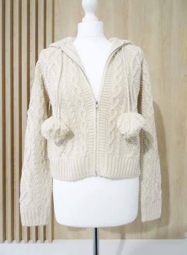 Zara ecru knit - knit, with