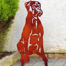 Boxer Statue Garden Memorial