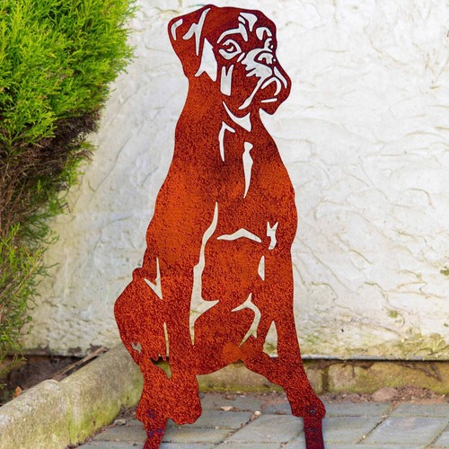 Boxer statue garden - statue, memorial